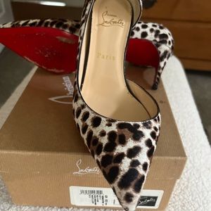 Christian Louboutin Leopard Print Heels